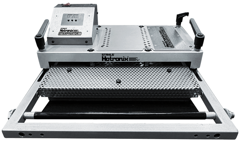 Stampinator 480 in-line screen printing heat press and flash dryer