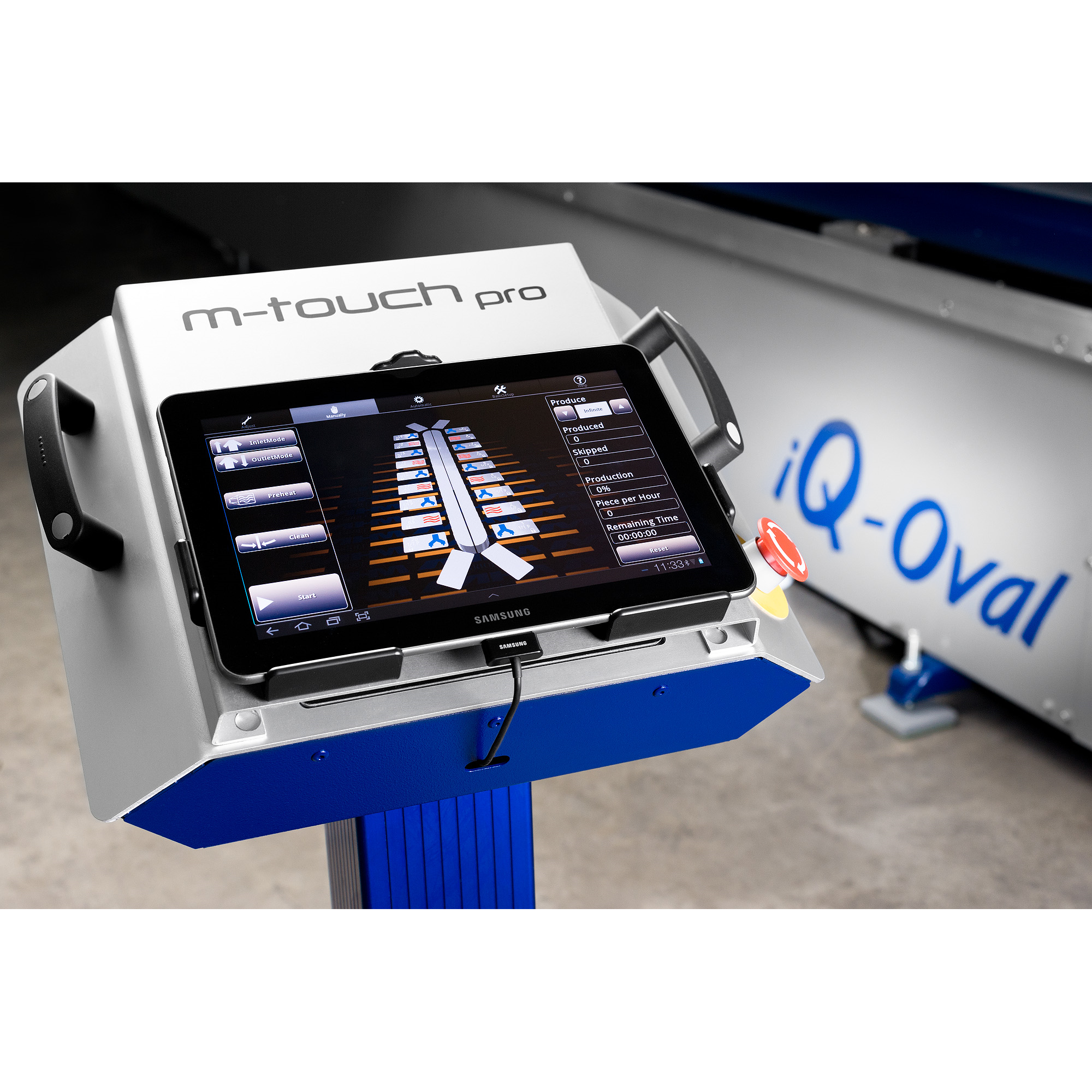 iQ Oval Automatic Screen Printing Press