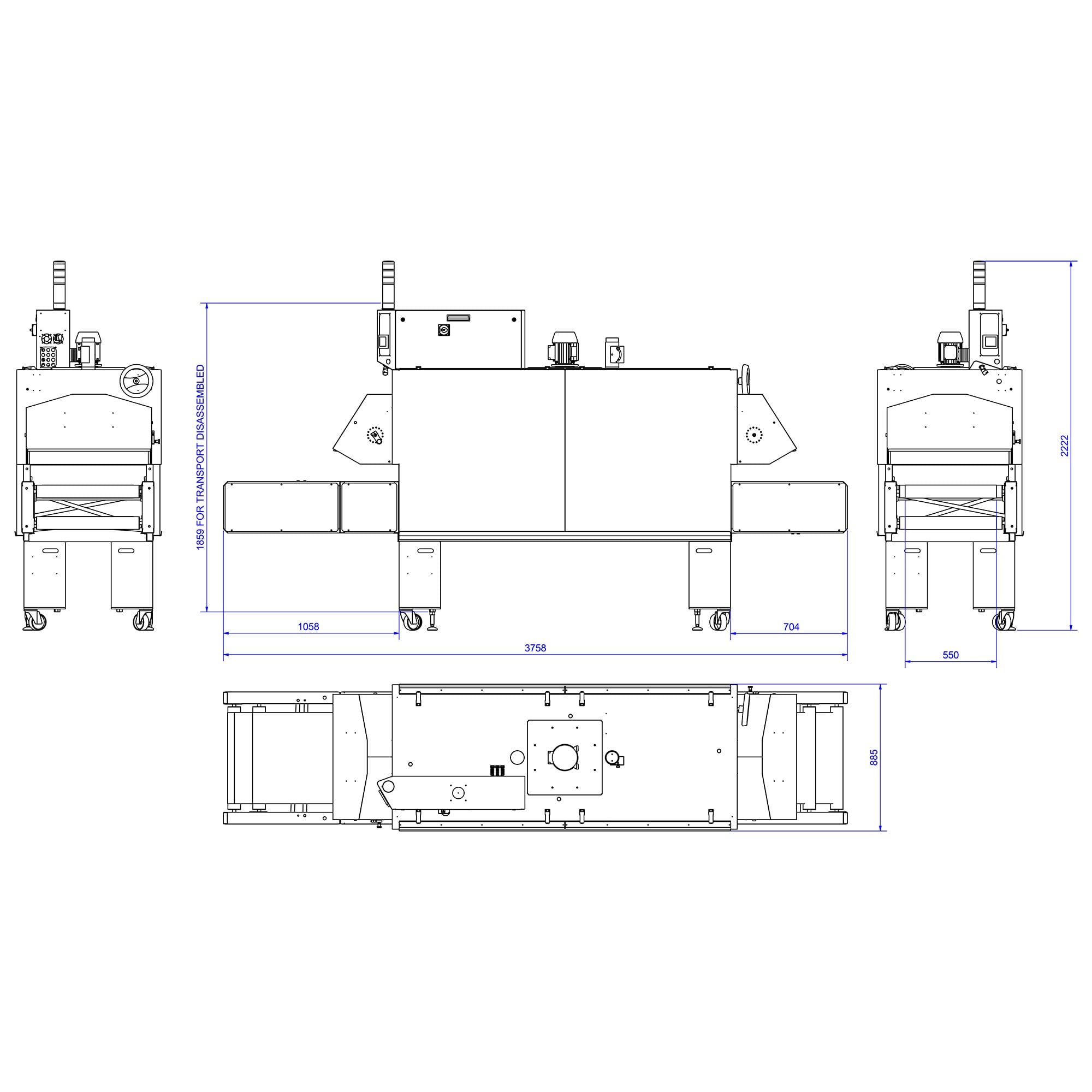 Ace 600 Electric DTG Conveyor Dryer