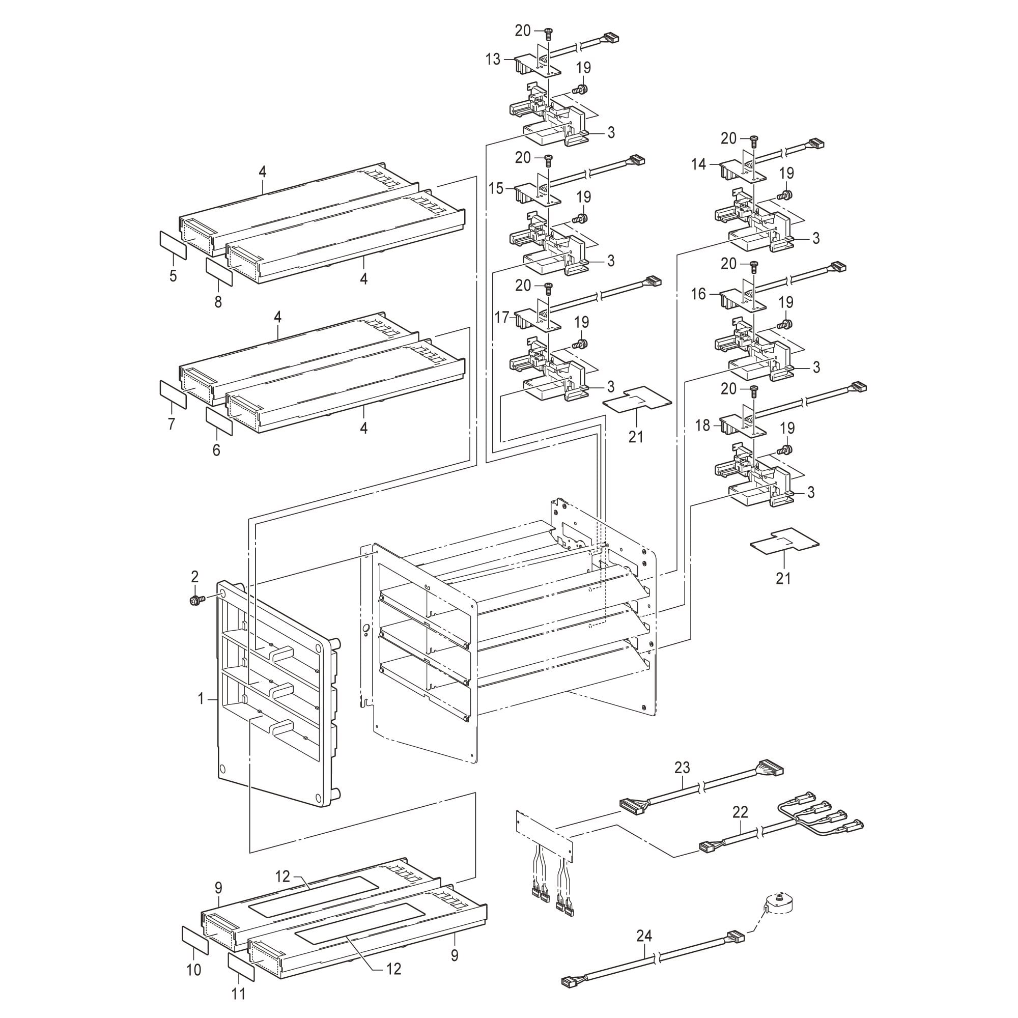 Brother GTX Ink Supply Exterior Parts