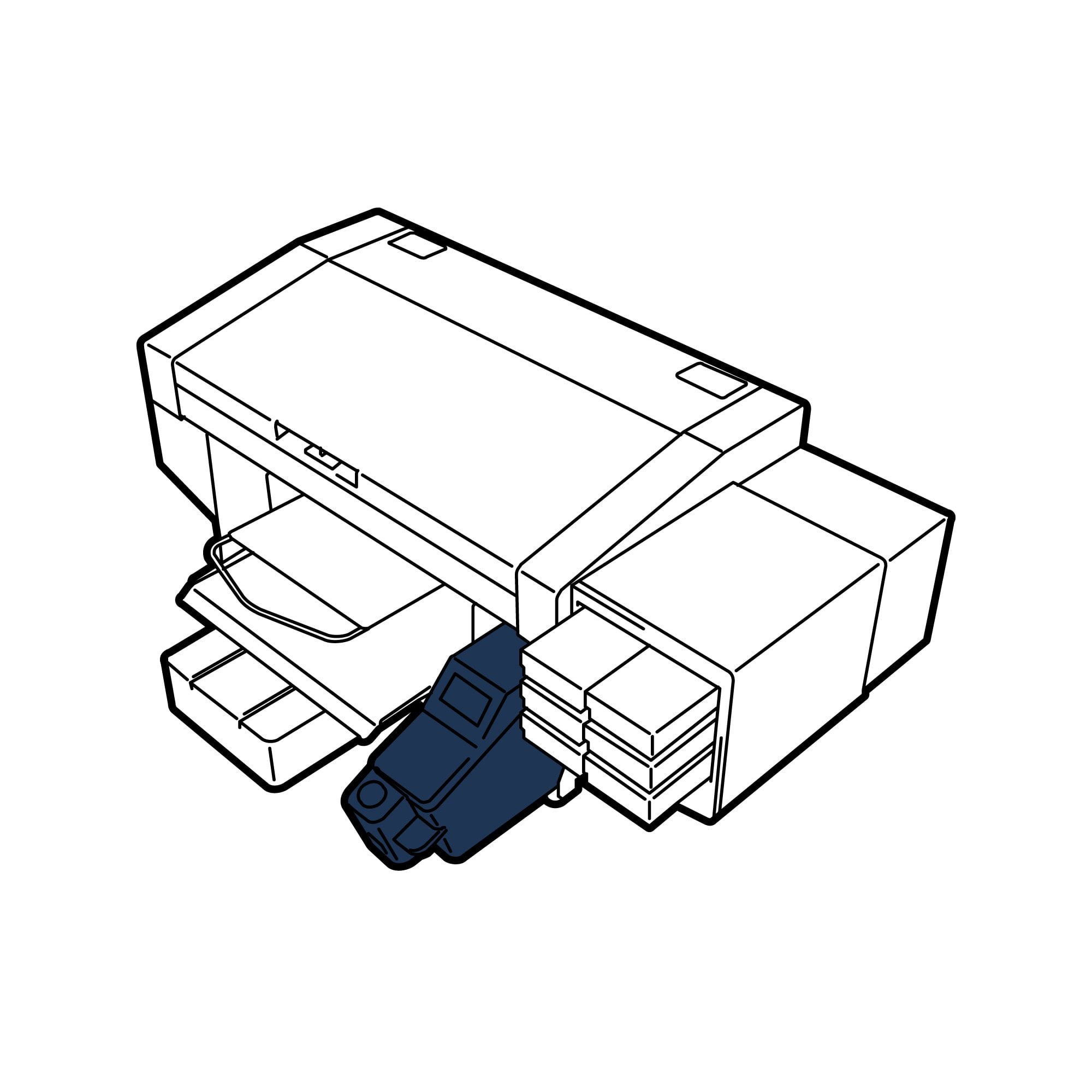 Brother GTX Operation Panel Parts