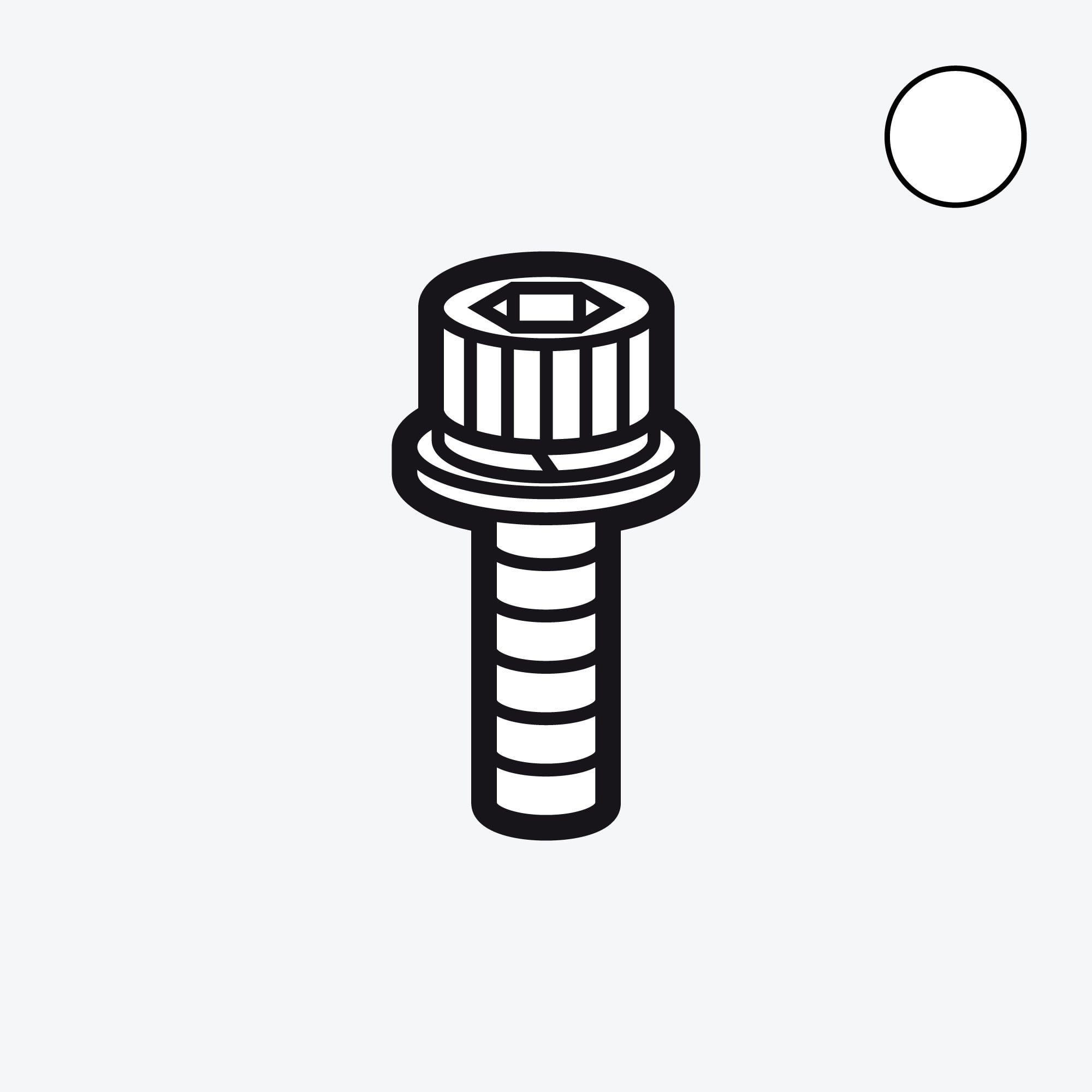 BOLT SOCKET (S/P WASHER)M4X12