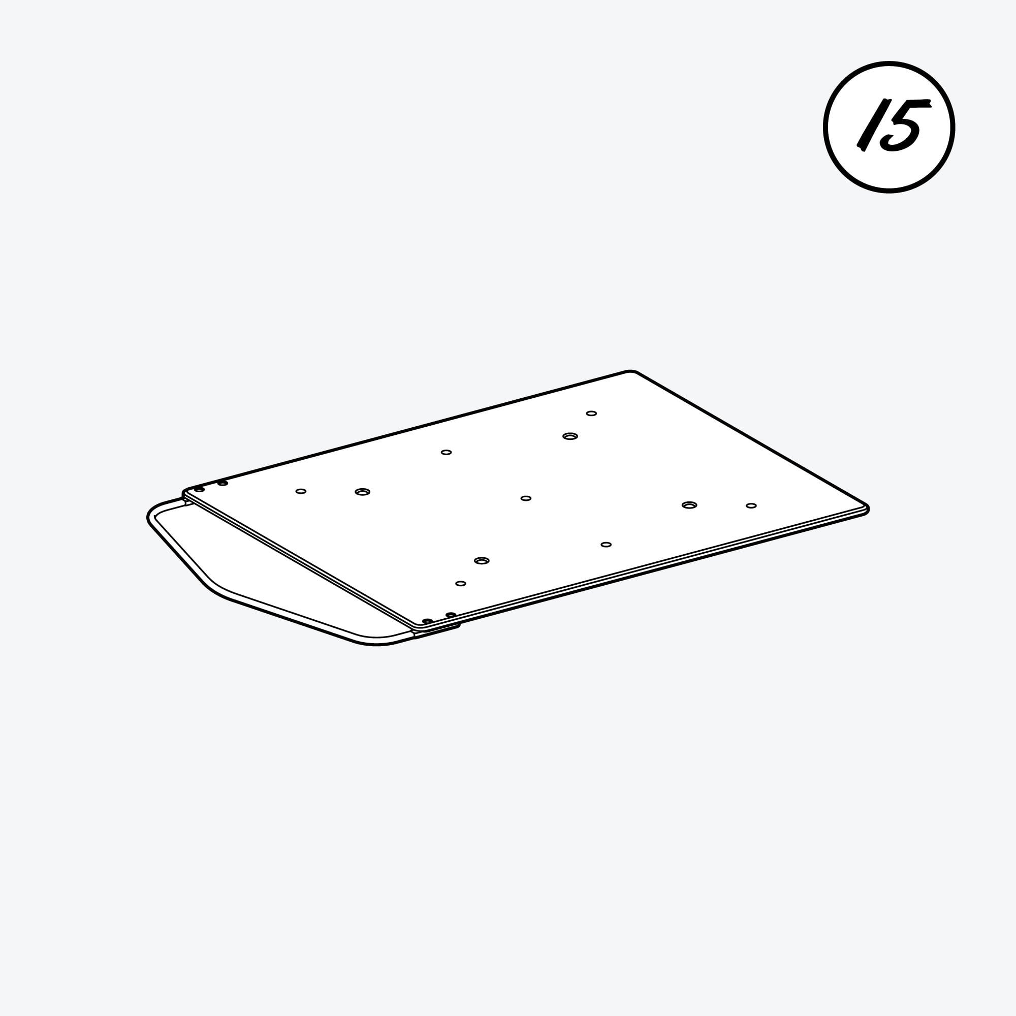OVER SIZE PLATEN X