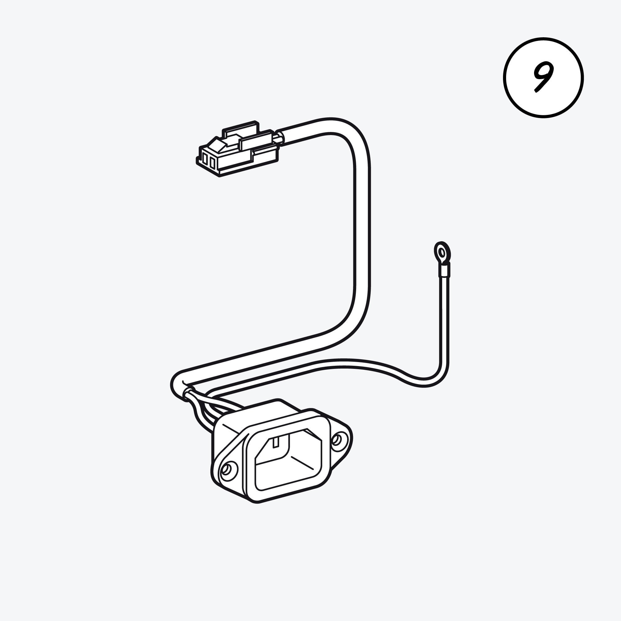 HARNESS AC INLET ASSY