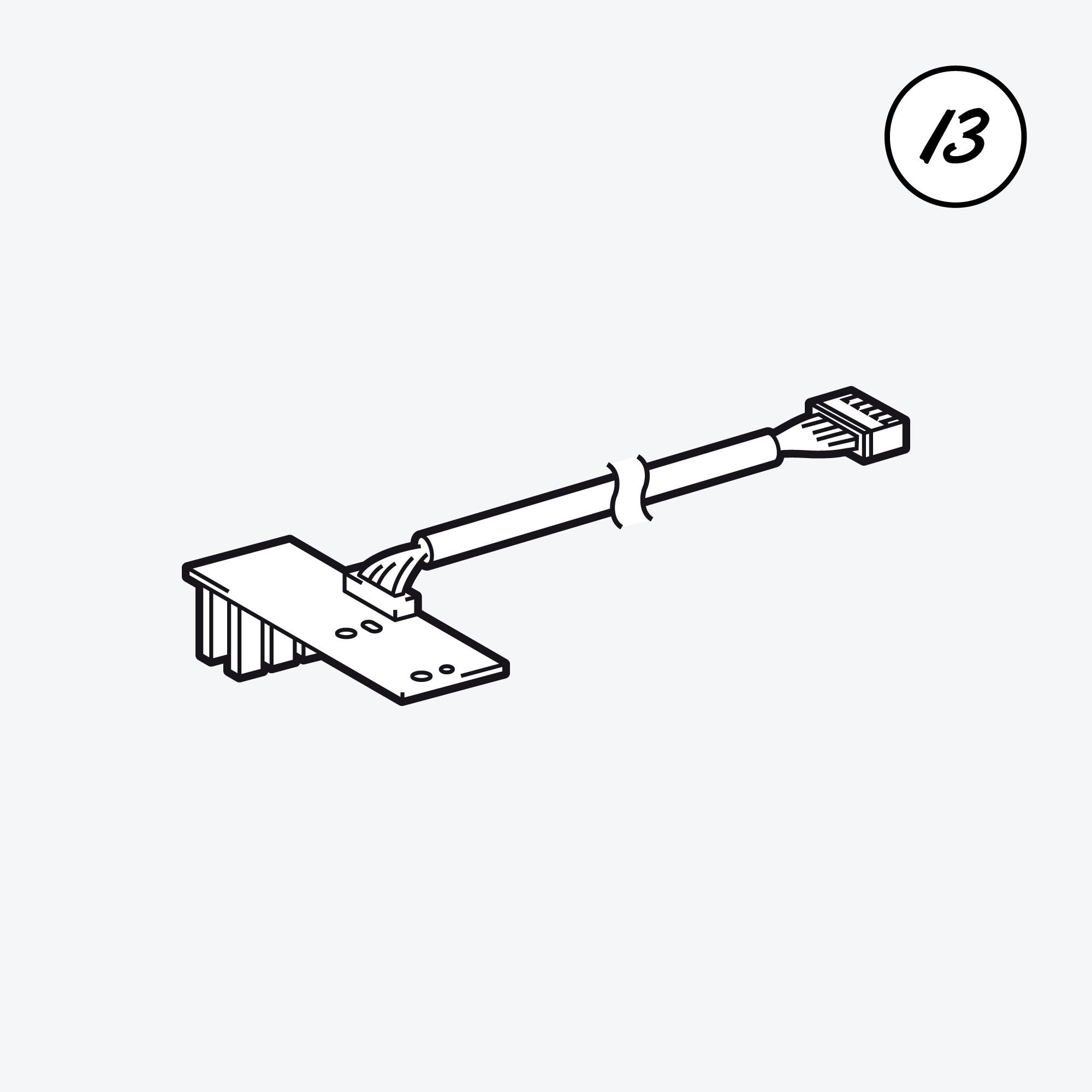 INK SENSOR K PCB ASSY