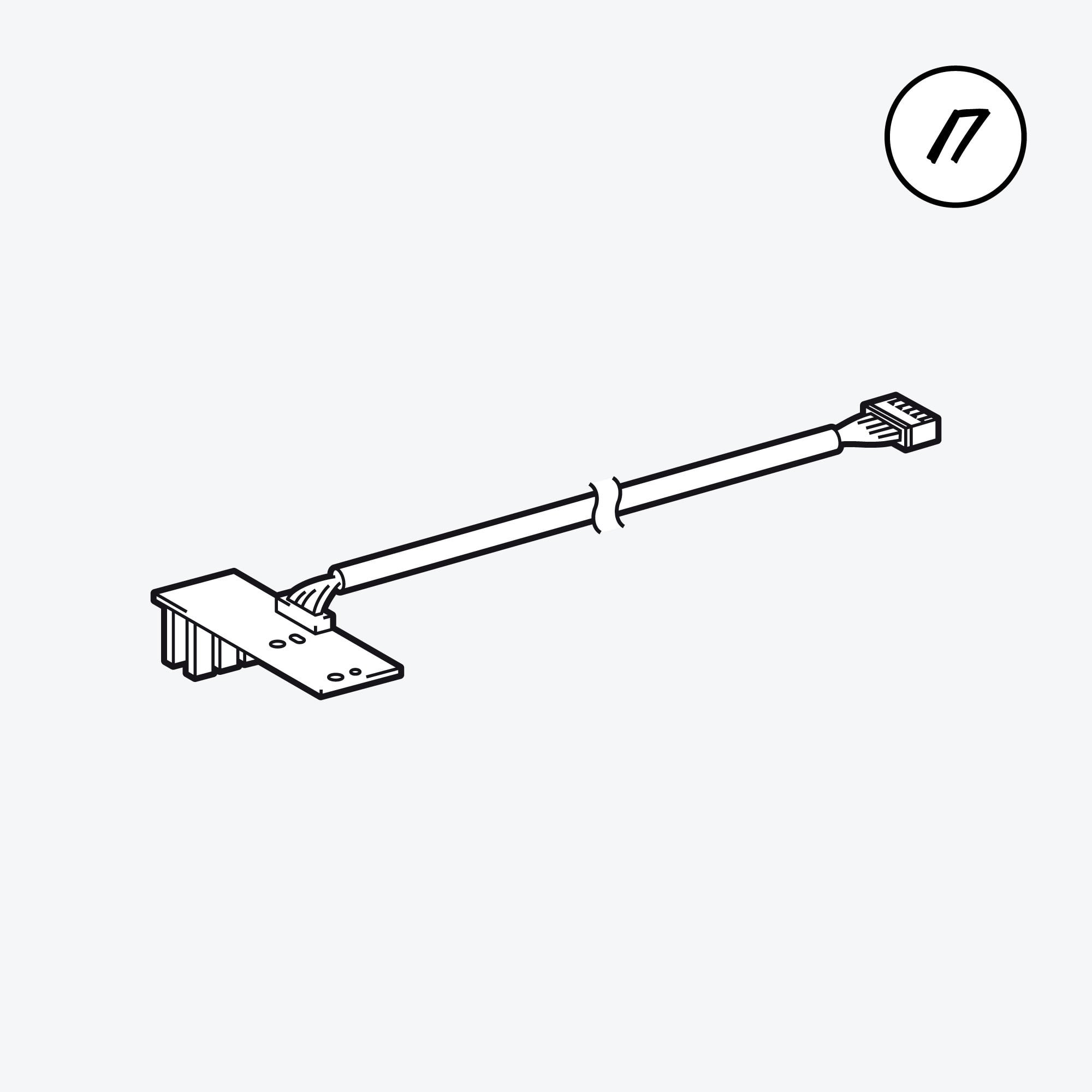 INK SENSOR W12 PCB ASSY