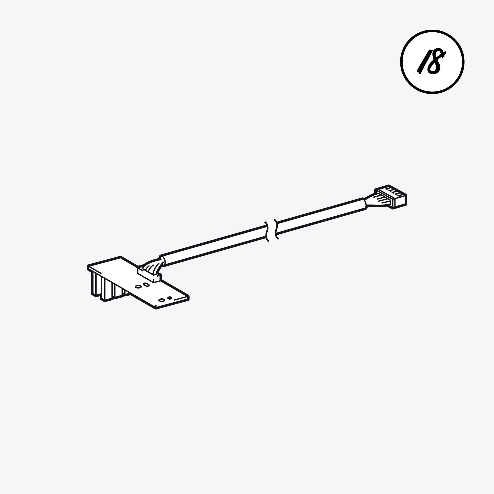 INK SENSOR W34 PCB ASSY