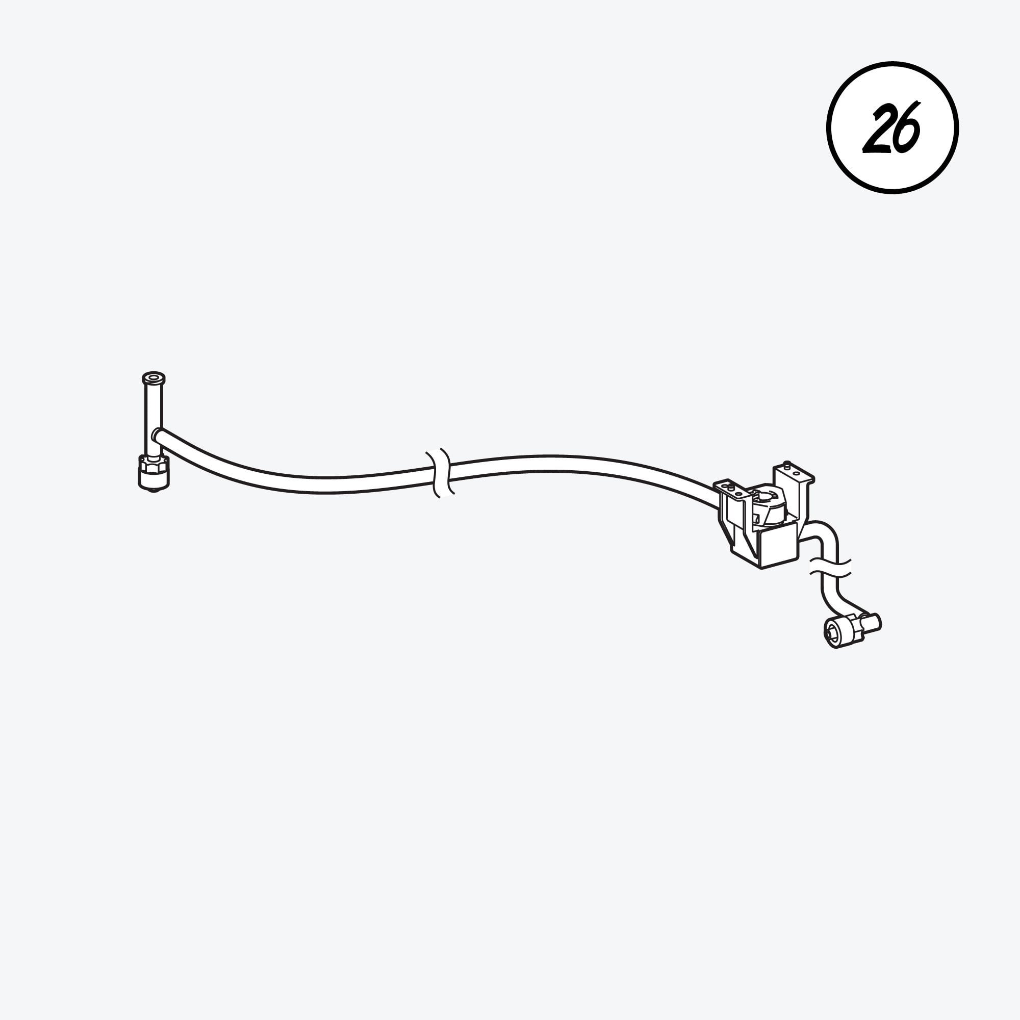 W3 CIRCULATION TUBE ASSY