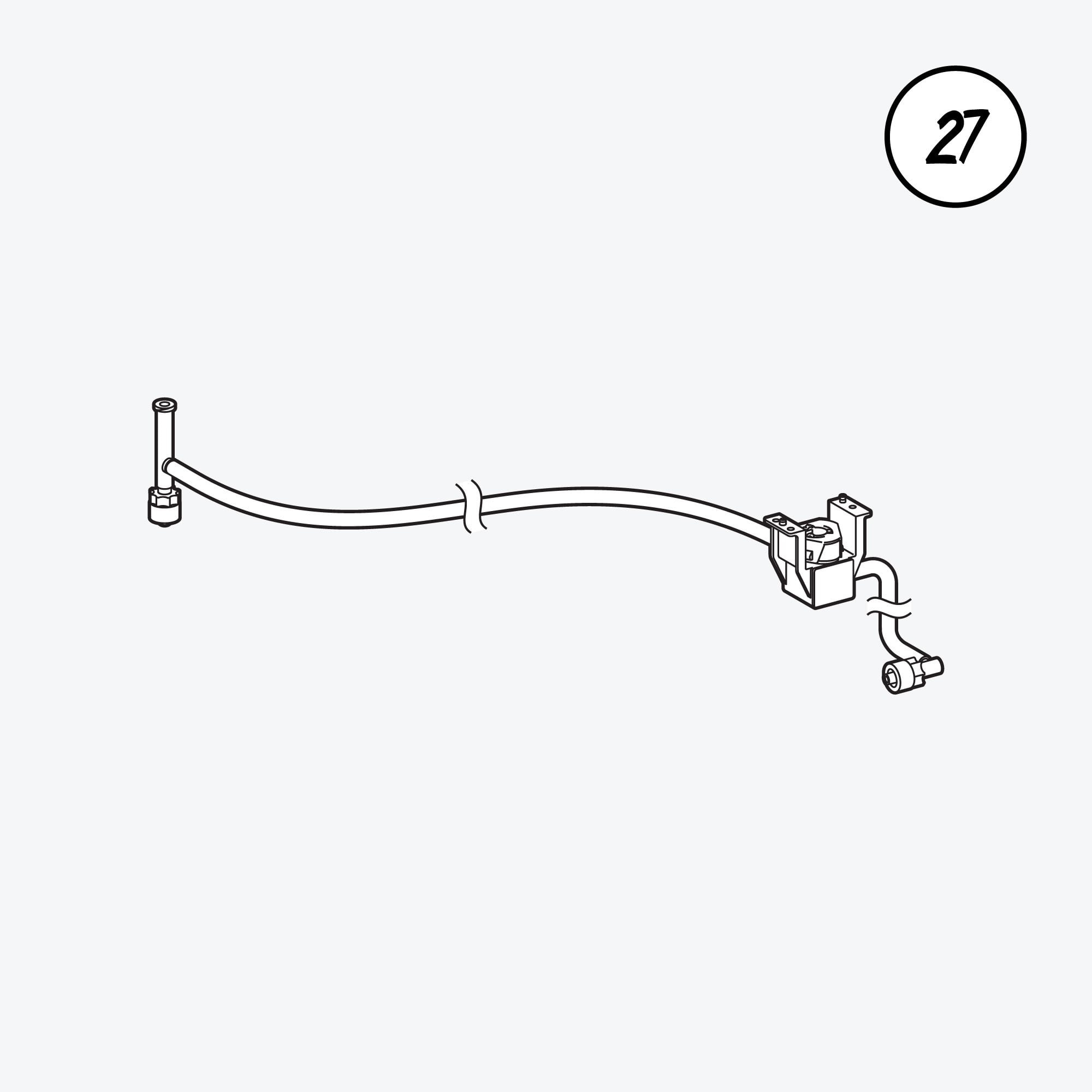 W4 CIRCULATION TUBE ASSY