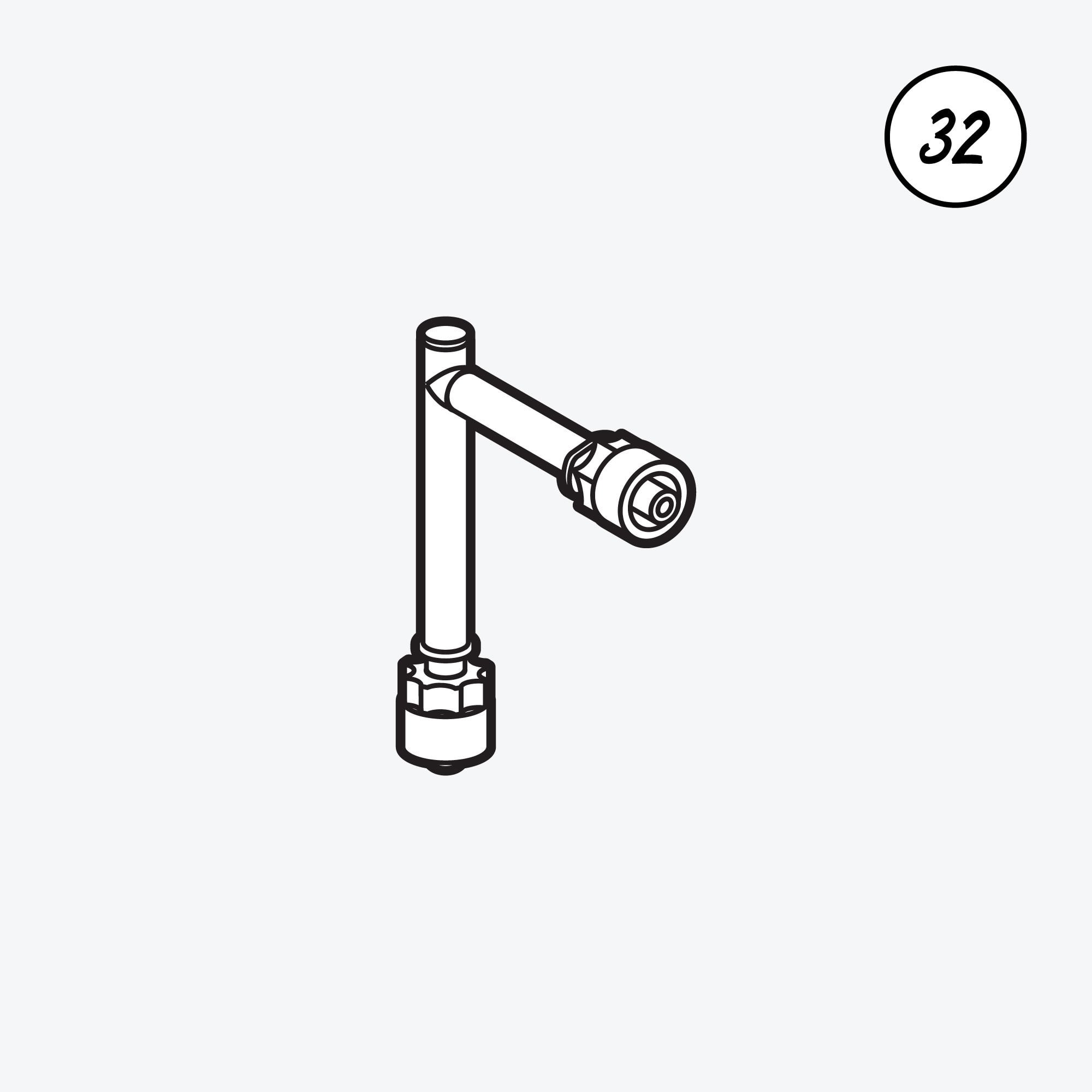 K/C HEAD TUBE ASSY