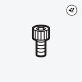 BOLT SOCKET M4X8