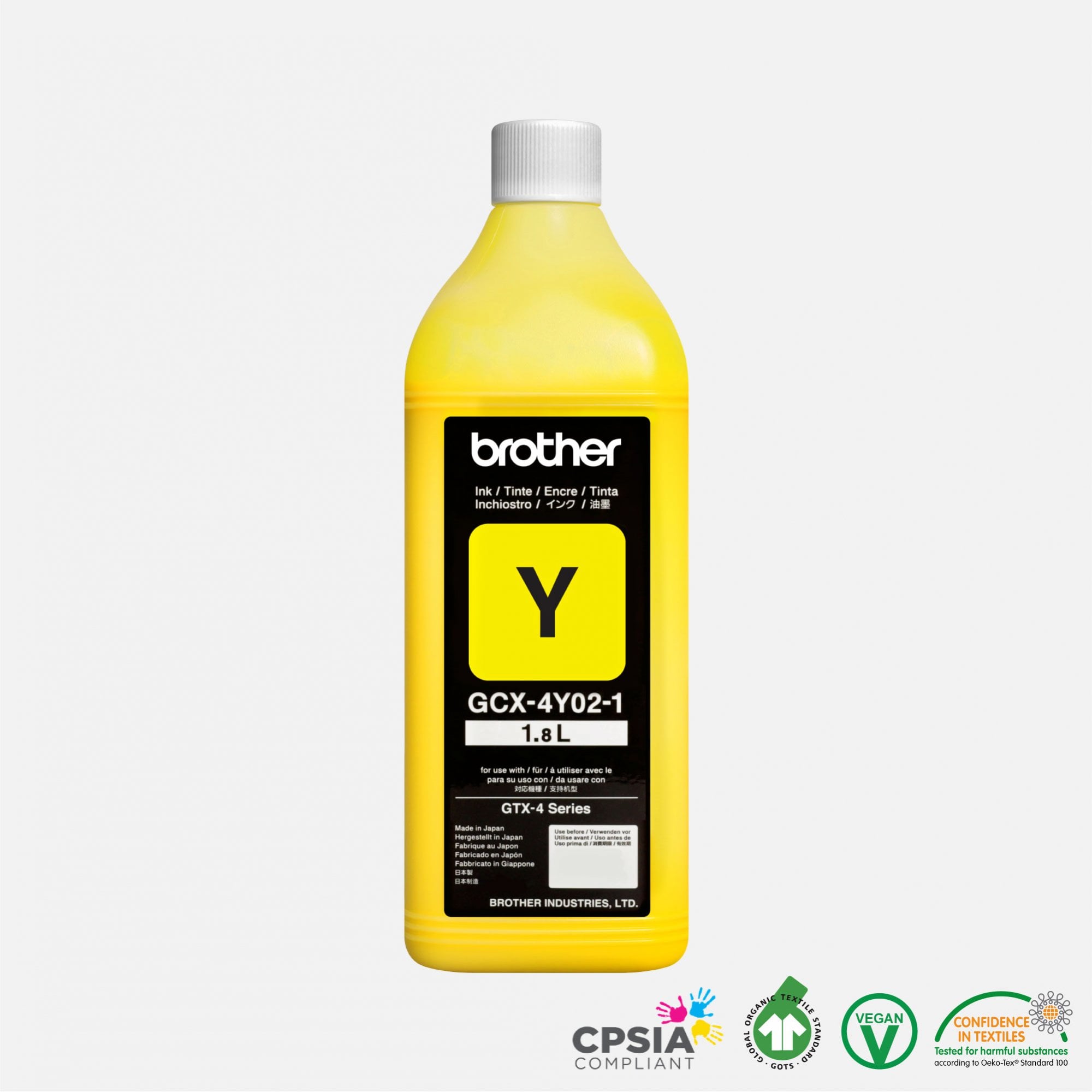 GTX Pro Bulk Yellow Ink 1.8L