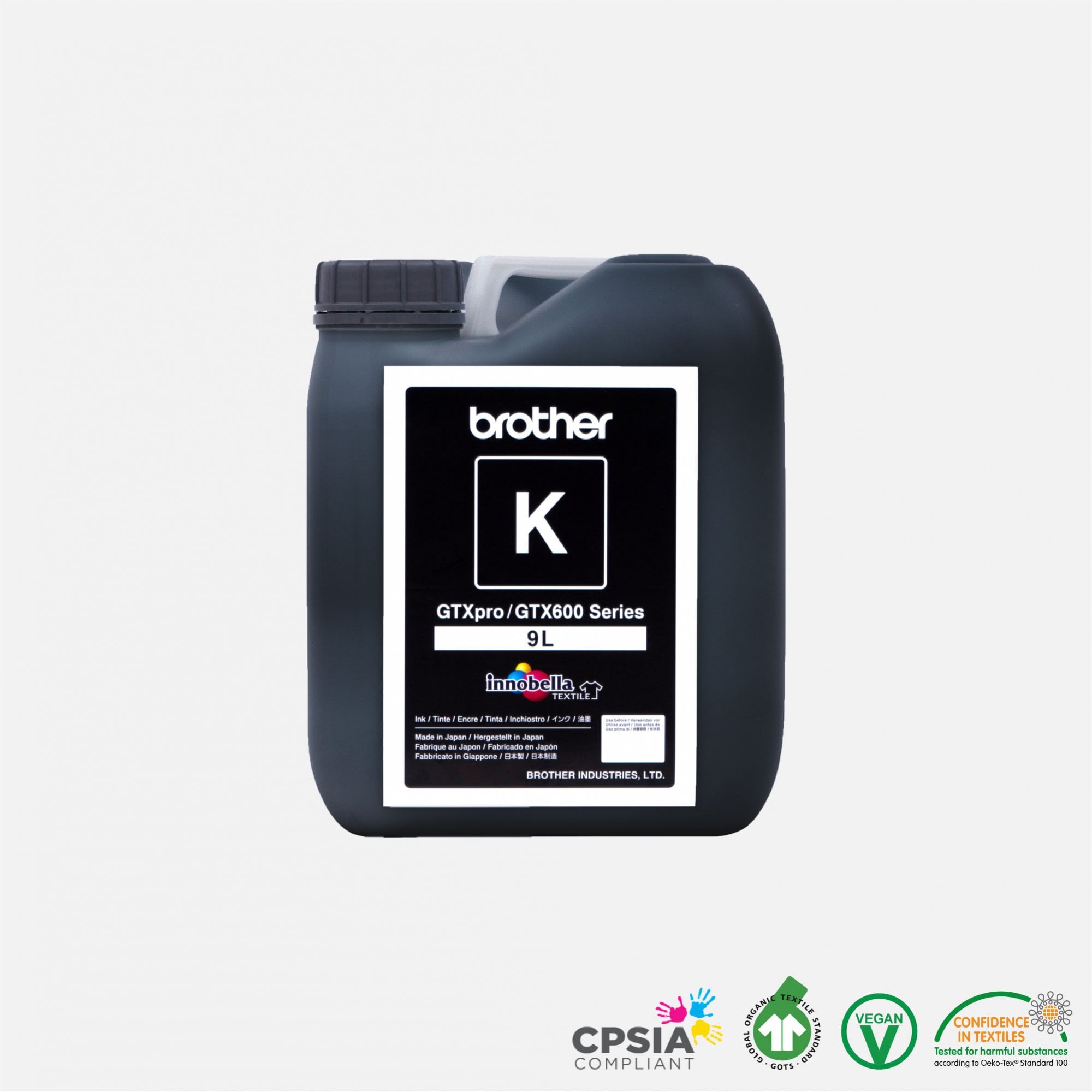 GTX Bulk Black Ink 9L
