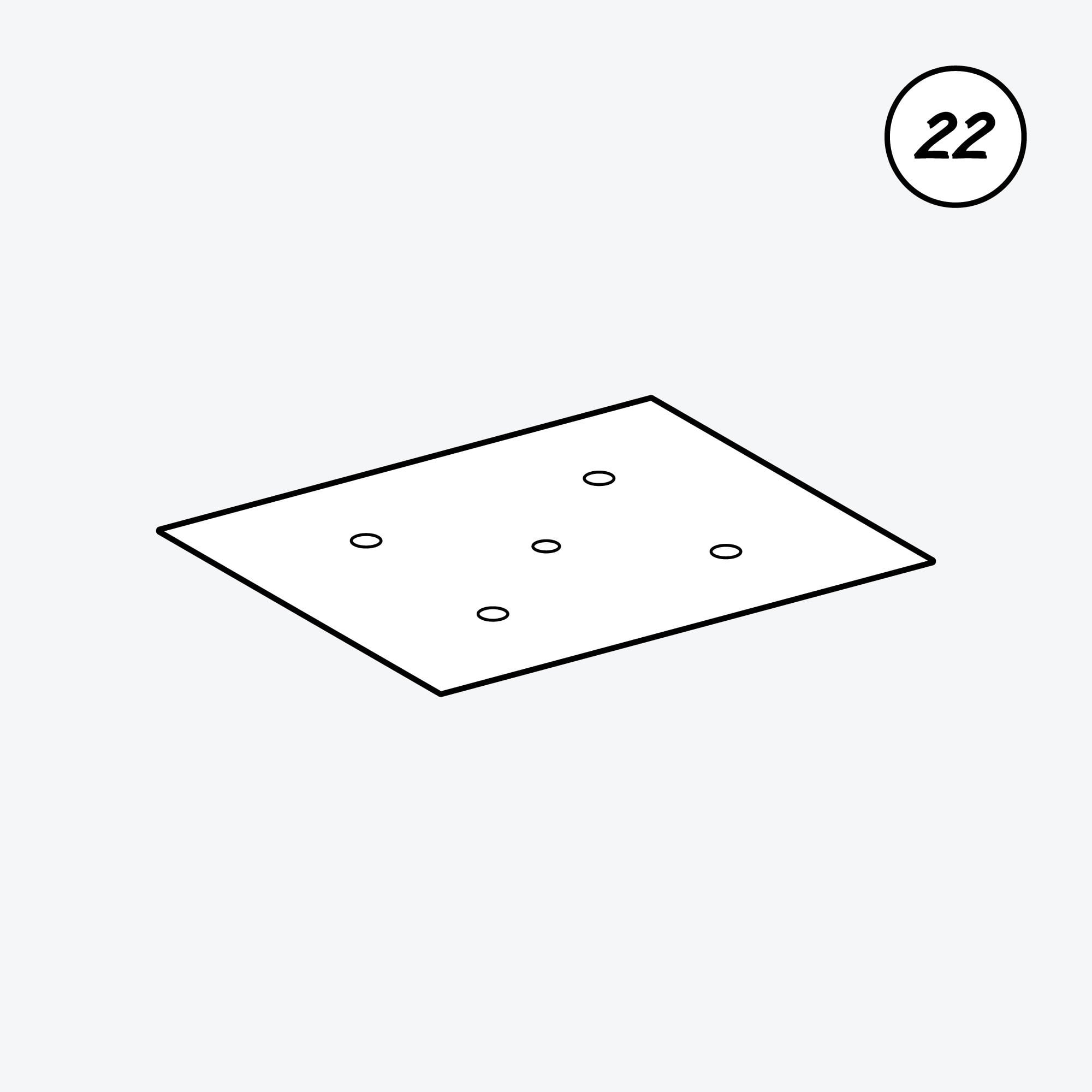 PLATEN SHEET 10X12
