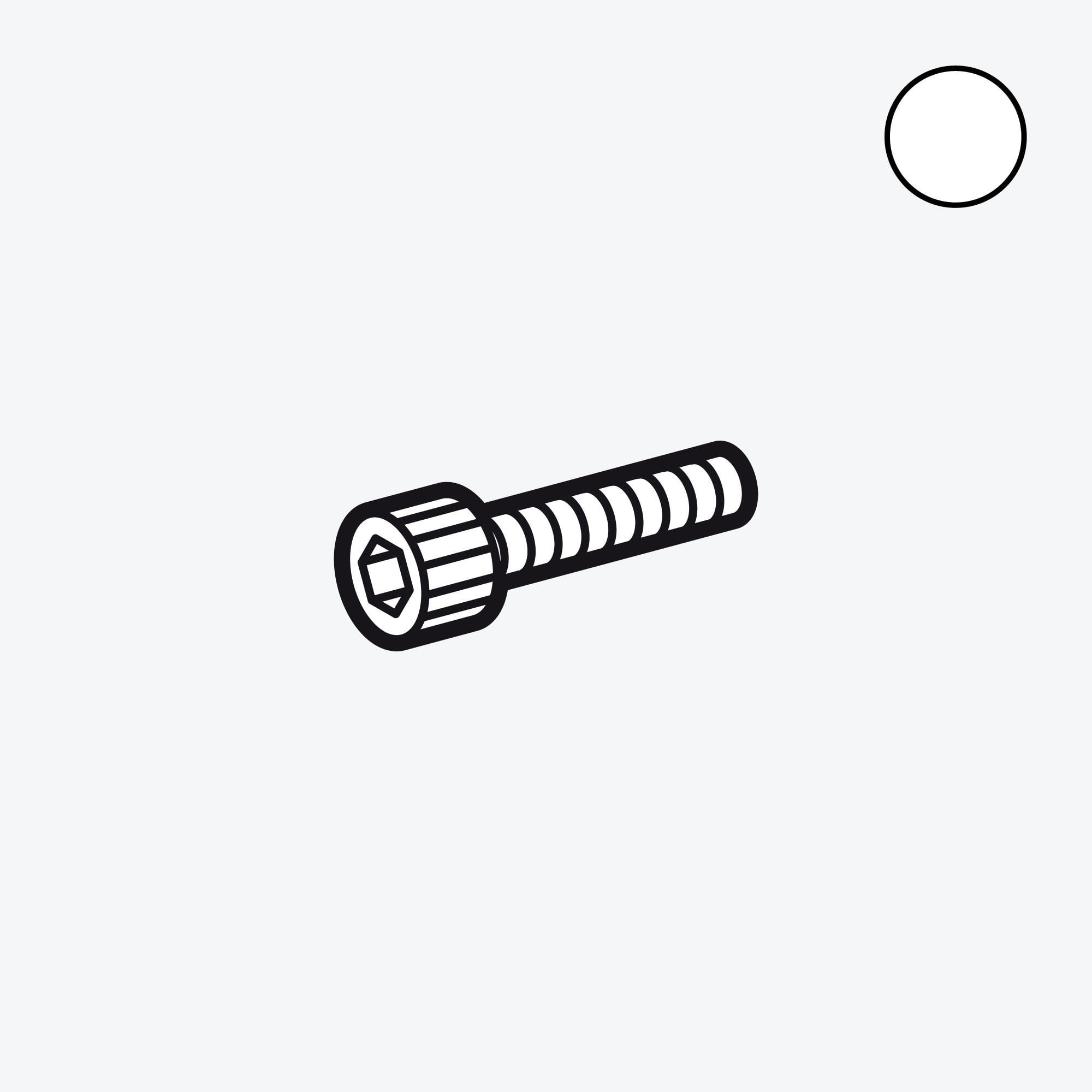 BOLT SOCKET M4X20