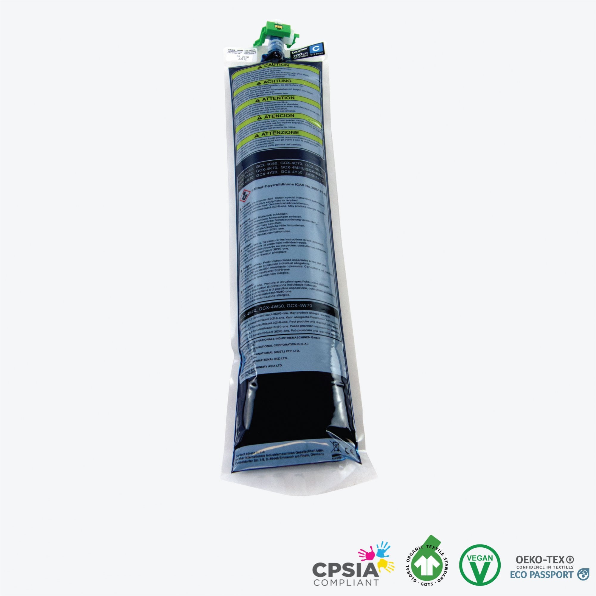 GTX Cyan Ink Pouch 700cc