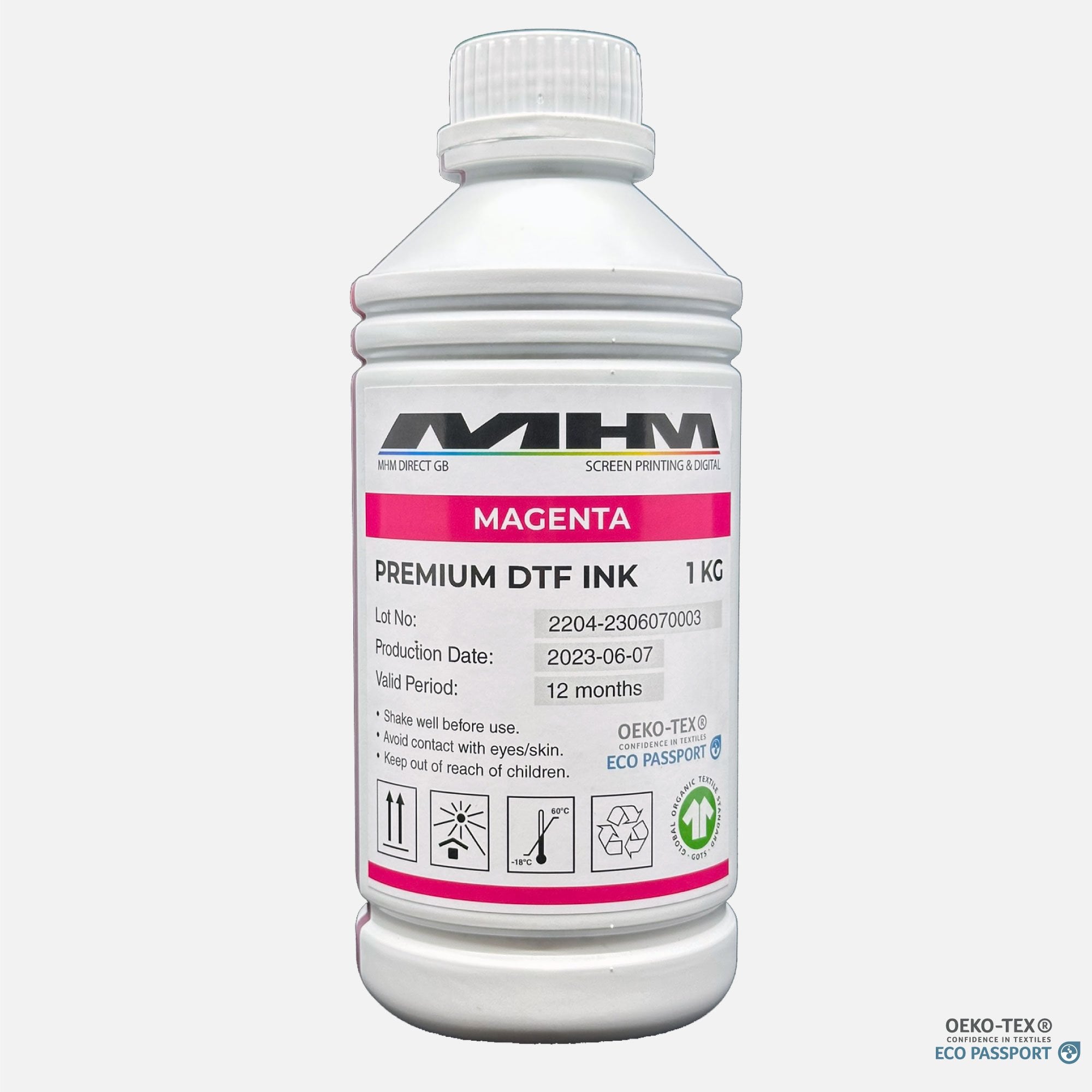 Premium DTF Ink - Magenta 1kg