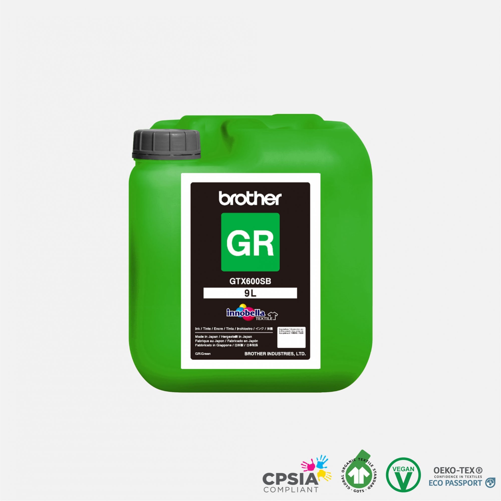 GTX600 EC Green Ink 9L