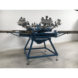 M&R Chameleon 6 Colour / 6 Station Manual Textile Press