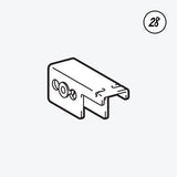 CARRIAGE MOTOR HOLDER