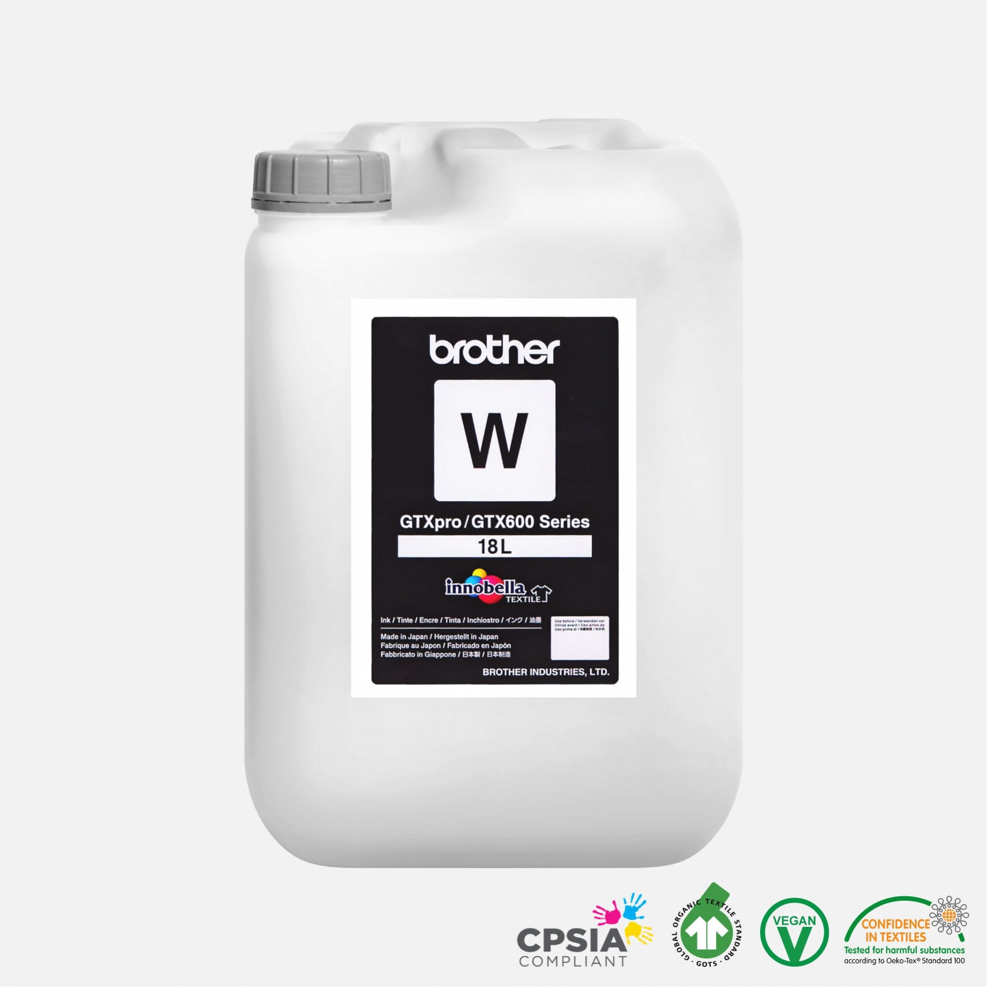GTX Bulk White Ink 18L