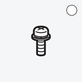 SCREW PAN (S/P WASHER) M3X12