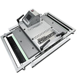 Hotronix Stampinator 480 in-line heat press and flash cure unit for automatic screen printing presses