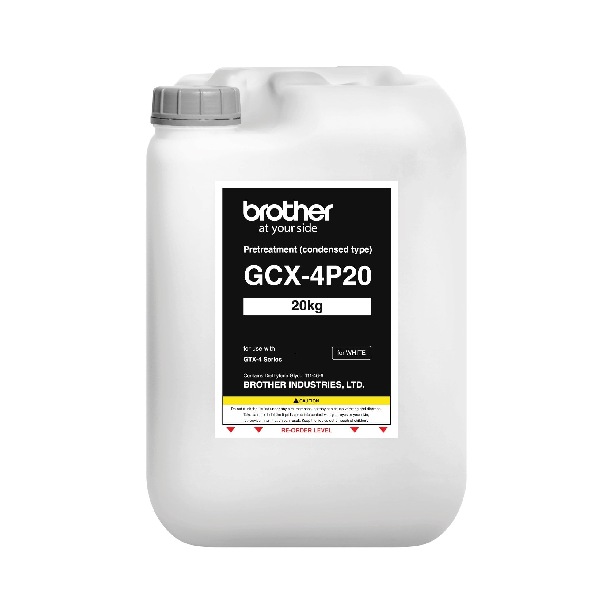 Brother Dtg Gtx Pre Treatment Liquid Condensed 20kg 16 Litre Dtg And Dtf Printing From Mhm 8629